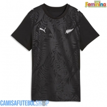 Camisa de time de futebol Nova Zelândia Replicas 1º Equipamento Feminina Mundo 2026 Manga Curta
